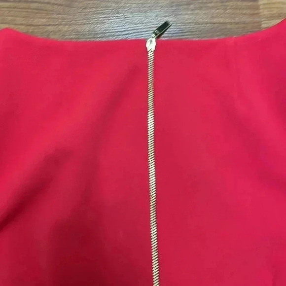 Jessica H Red Evening Dress, size 8 - Picture 7 of 8